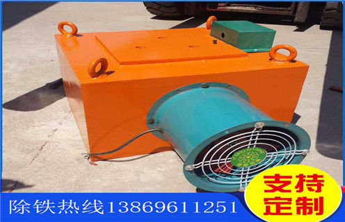 崗冷電磁除鐵器，重慶風(fēng)冷帶式電磁除鐵器_選型_重慶風(fēng)冷帶式電磁除鐵器工作原理_價(jià)格
