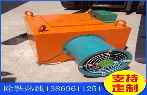 電磁風(fēng)冷自卸除鐵器，洛陽RCDA-5電磁風(fēng)冷自卸除鐵器_選型_洛陽RCDA-5電磁風(fēng)冷自卸除鐵器工作原理_價格