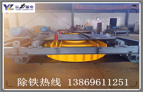 盤式電磁除鐵器，湖北帶盤式電磁除鐵器_規(guī)格型號(hào)_湖北帶盤式電磁除鐵器廠家效果適用范圍的工作原理